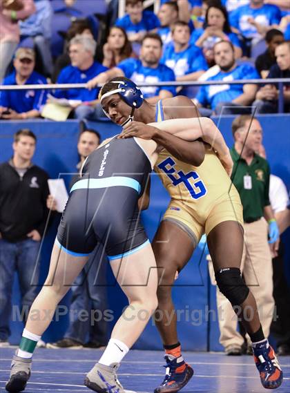 Thumbnail 1 in NCHSAA Individual Wrestling 3A Semifinals photogallery.