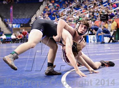Thumbnail 2 in NCHSAA Individual Wrestling 3A Semifinals photogallery.