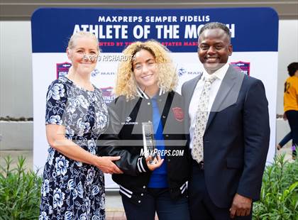 Thumbnail 2 in Marines H.S. Female Athlete of the Month - Mekayla Frazier  photogallery.