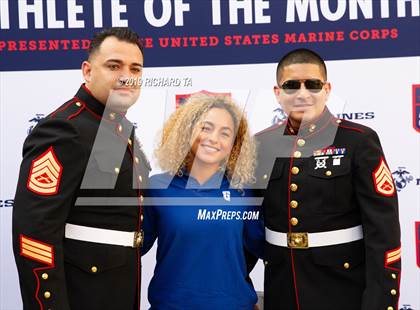 Thumbnail 3 in Marines H.S. Female Athlete of the Month - Mekayla Frazier  photogallery.