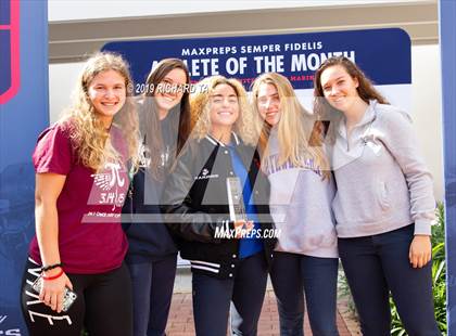 Thumbnail 1 in Marines H.S. Female Athlete of the Month - Mekayla Frazier  photogallery.