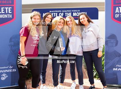 Thumbnail 3 in Marines H.S. Female Athlete of the Month - Mekayla Frazier  photogallery.