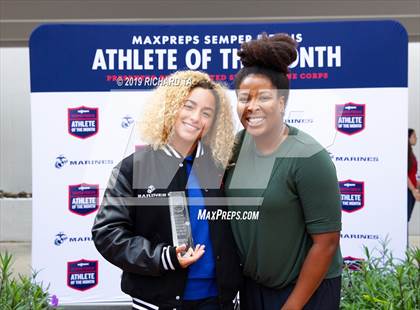 Thumbnail 1 in Marines H.S. Female Athlete of the Month - Mekayla Frazier  photogallery.