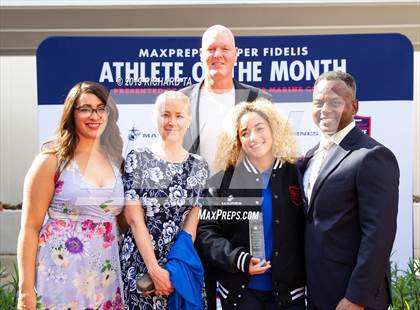 Thumbnail 1 in Marines H.S. Female Athlete of the Month - Mekayla Frazier  photogallery.