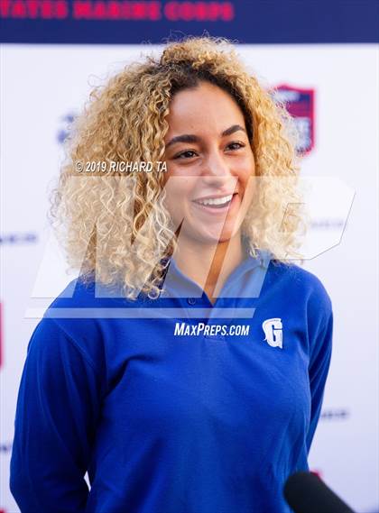 Thumbnail 2 in Marines H.S. Female Athlete of the Month - Mekayla Frazier  photogallery.