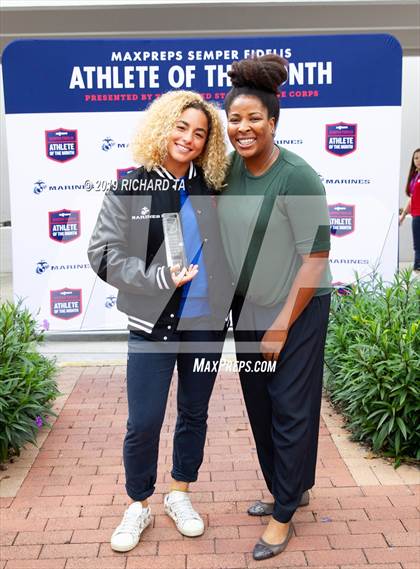 Thumbnail 3 in Marines H.S. Female Athlete of the Month - Mekayla Frazier  photogallery.