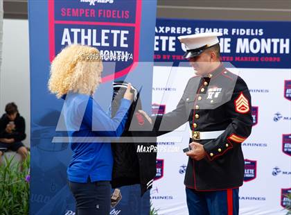 Thumbnail 2 in Marines H.S. Female Athlete of the Month - Mekayla Frazier  photogallery.