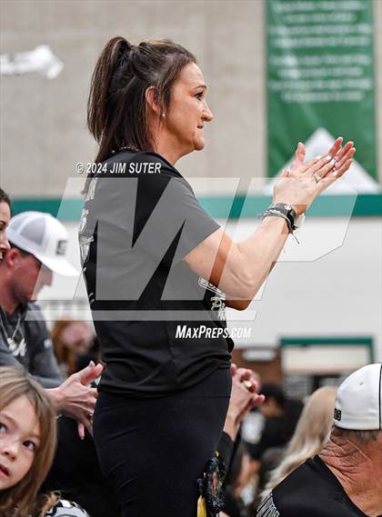 Thumbnail 1 in Round Top-Carmine vs Richards (UIL Volleyball 1A Region III Final) photogallery.