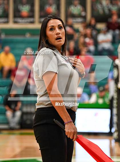 Thumbnail 3 in Round Top-Carmine vs Richards (UIL Volleyball 1A Region III Final) photogallery.