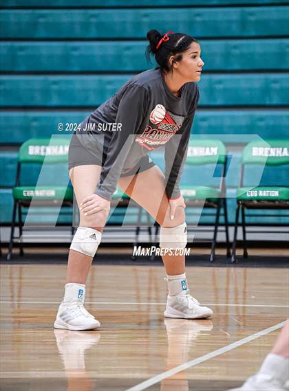 Thumbnail 2 in Round Top-Carmine vs Richards (UIL Volleyball 1A Region III Final) photogallery.