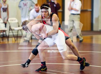 Thumbnail 3 in MHSAA Division 4 Playoffs photogallery.