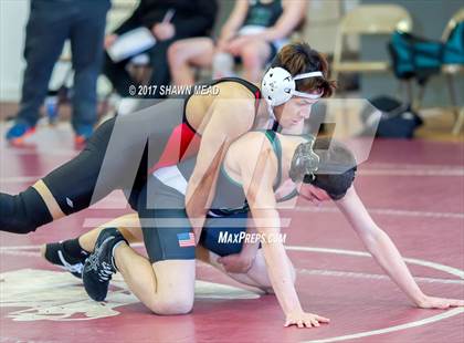Thumbnail 1 in MHSAA Division 4 Playoffs photogallery.