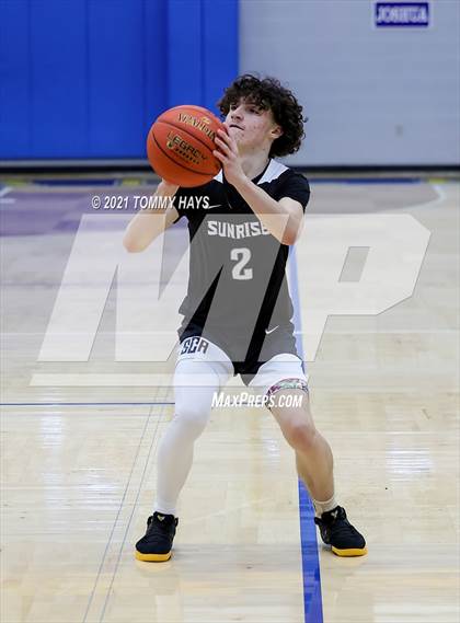 Thumbnail 2 in Joshua vs Sunrise Christian Academy photogallery.