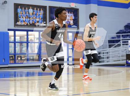 Thumbnail 3 in Joshua vs Sunrise Christian Academy photogallery.