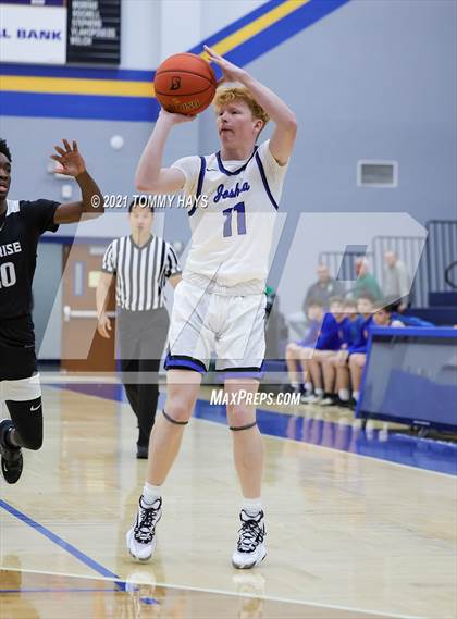 Thumbnail 1 in Joshua vs Sunrise Christian Academy photogallery.