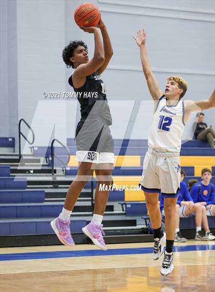 Thumbnail 3 in Joshua vs Sunrise Christian Academy photogallery.