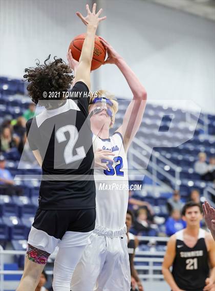 Thumbnail 2 in Joshua vs Sunrise Christian Academy photogallery.