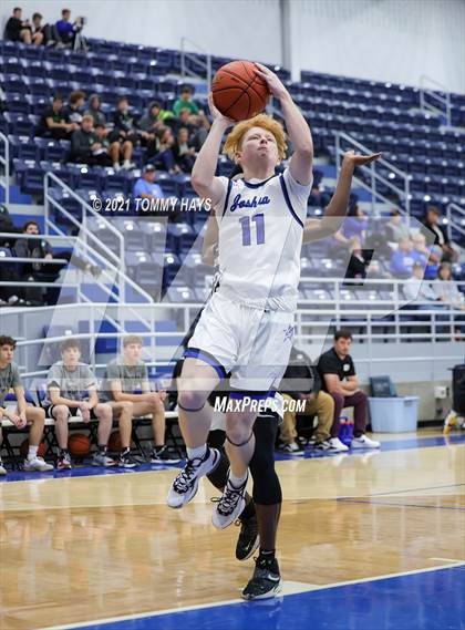 Thumbnail 3 in Joshua vs Sunrise Christian Academy photogallery.