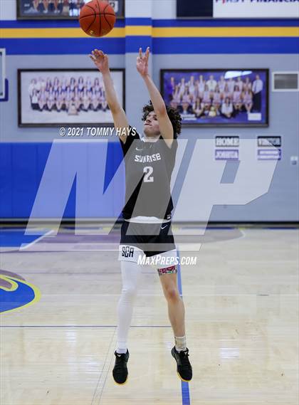 Thumbnail 1 in Joshua vs Sunrise Christian Academy photogallery.