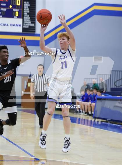 Thumbnail 2 in Joshua vs Sunrise Christian Academy photogallery.