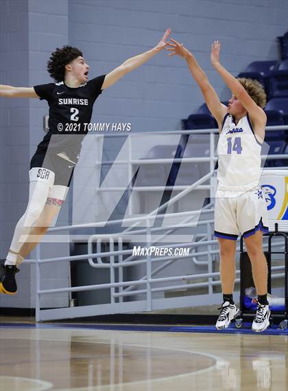 Thumbnail 2 in Joshua vs Sunrise Christian Academy photogallery.