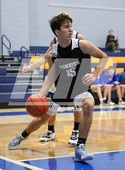 Thumbnail 2 in Joshua vs Sunrise Christian Academy photogallery.