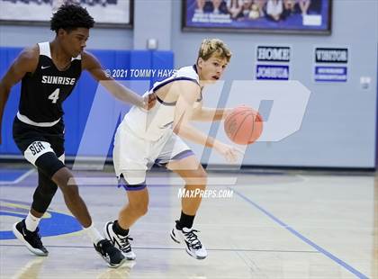Thumbnail 1 in Joshua vs Sunrise Christian Academy photogallery.