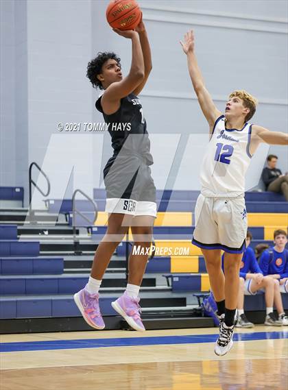 Thumbnail 1 in Joshua vs Sunrise Christian Academy photogallery.