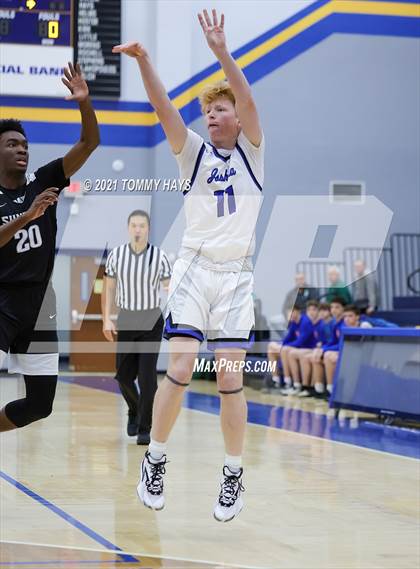 Thumbnail 3 in Joshua vs Sunrise Christian Academy photogallery.