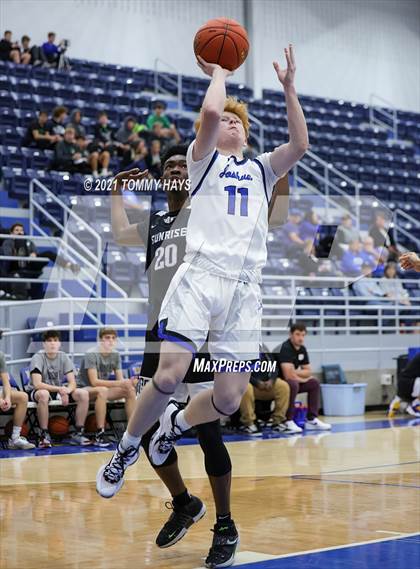 Thumbnail 2 in Joshua vs Sunrise Christian Academy photogallery.