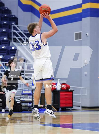 Thumbnail 2 in Joshua vs Sunrise Christian Academy photogallery.