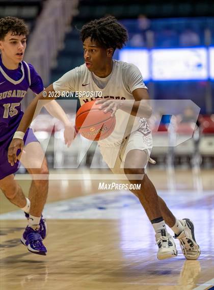 Thumbnail 3 in Southampton vs Catholic Central (NYSPHSAA Class B Semifinal)  photogallery.
