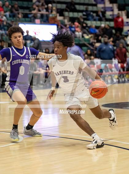 Thumbnail 3 in Southampton vs Catholic Central (NYSPHSAA Class B Semifinal)  photogallery.