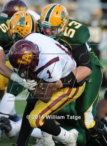 Thumbnail 1 in Stevenson vs. Loyola Academy photogallery.