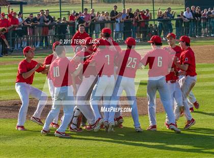 Thumbnail 3 in Huntington Beach vs. Harvard-Westlake (CIF SS D1 Semifinal) photogallery.