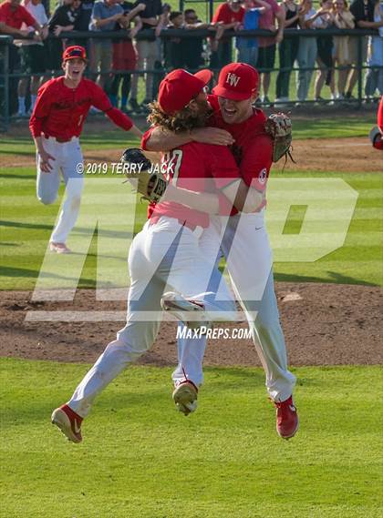 Thumbnail 1 in Huntington Beach vs. Harvard-Westlake (CIF SS D1 Semifinal) photogallery.