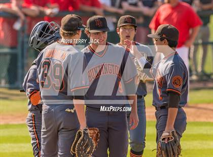Thumbnail 1 in Huntington Beach vs. Harvard-Westlake (CIF SS D1 Semifinal) photogallery.