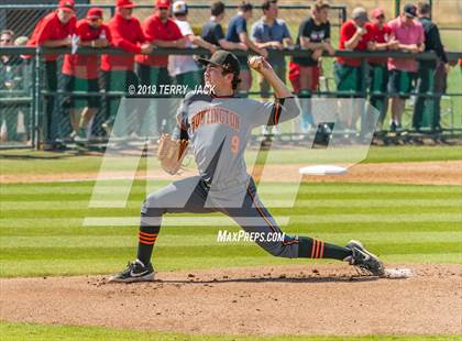 Thumbnail 2 in Huntington Beach vs. Harvard-Westlake (CIF SS D1 Semifinal) photogallery.