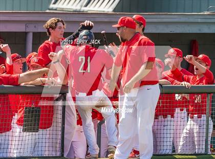 Thumbnail 1 in Huntington Beach vs. Harvard-Westlake (CIF SS D1 Semifinal) photogallery.
