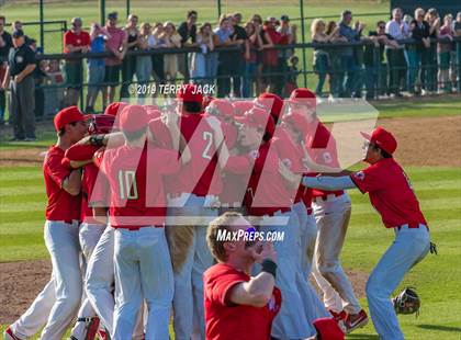 Thumbnail 3 in Huntington Beach vs. Harvard-Westlake (CIF SS D1 Semifinal) photogallery.