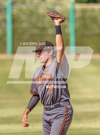 Thumbnail 2 in Huntington Beach vs. Harvard-Westlake (CIF SS D1 Semifinal) photogallery.