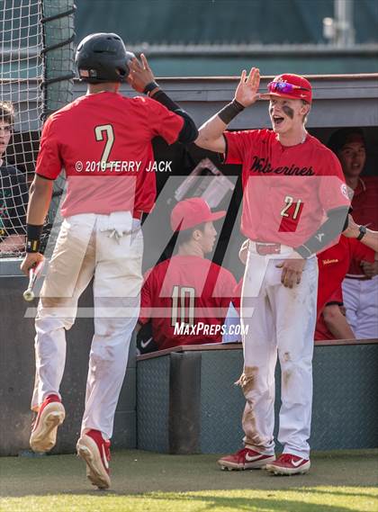 Thumbnail 3 in Huntington Beach vs. Harvard-Westlake (CIF SS D1 Semifinal) photogallery.