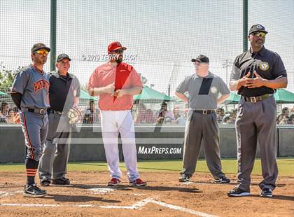 Thumbnail 2 in Huntington Beach vs. Harvard-Westlake (CIF SS D1 Semifinal) photogallery.