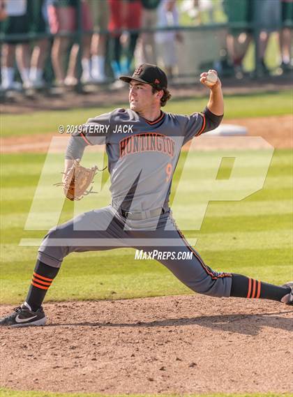 Thumbnail 1 in Huntington Beach vs. Harvard-Westlake (CIF SS D1 Semifinal) photogallery.