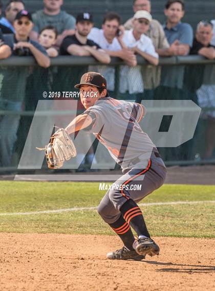 Thumbnail 2 in Huntington Beach vs. Harvard-Westlake (CIF SS D1 Semifinal) photogallery.