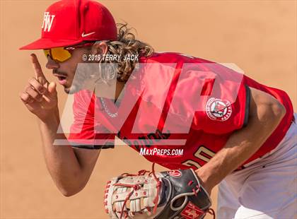 Thumbnail 2 in Huntington Beach vs. Harvard-Westlake (CIF SS D1 Semifinal) photogallery.