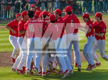 Thumbnail 2 in Huntington Beach vs. Harvard-Westlake (CIF SS D1 Semifinal) photogallery.