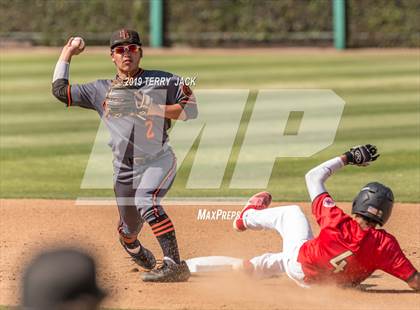 Thumbnail 2 in Huntington Beach vs. Harvard-Westlake (CIF SS D1 Semifinal) photogallery.