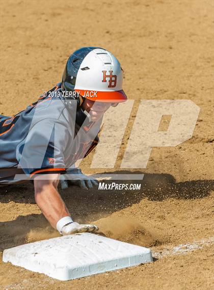 Thumbnail 1 in Huntington Beach vs. Harvard-Westlake (CIF SS D1 Semifinal) photogallery.