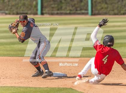 Thumbnail 3 in Huntington Beach vs. Harvard-Westlake (CIF SS D1 Semifinal) photogallery.